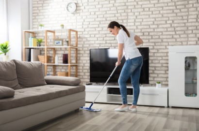 refinished wood floor maintenance