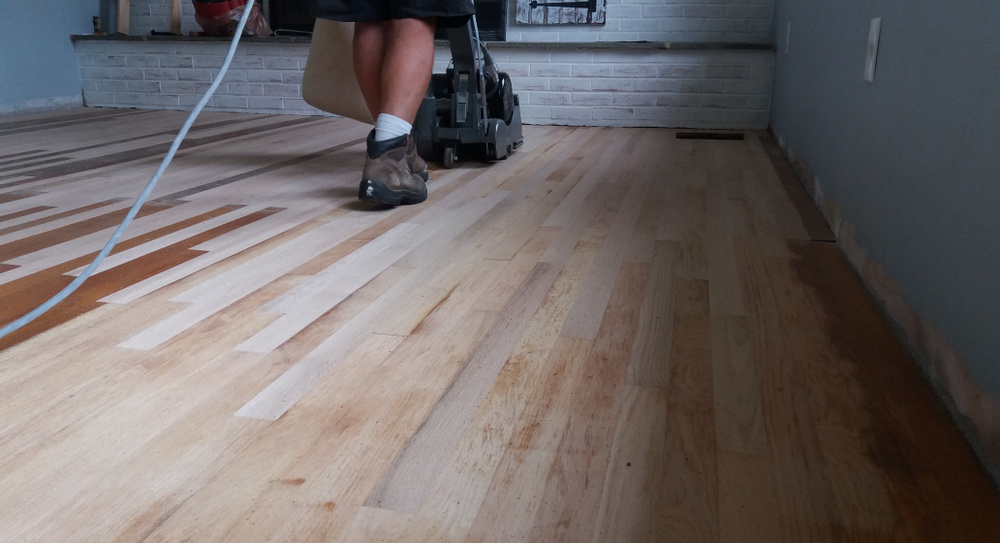 wood floor recoating